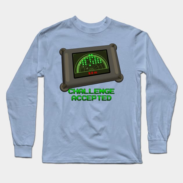 Challenge Accepted Long Sleeve T-Shirt by RJJ Games